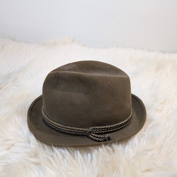 Vintage Biltmore Rideau Brown Fedora Hat - Picture 4 of 6